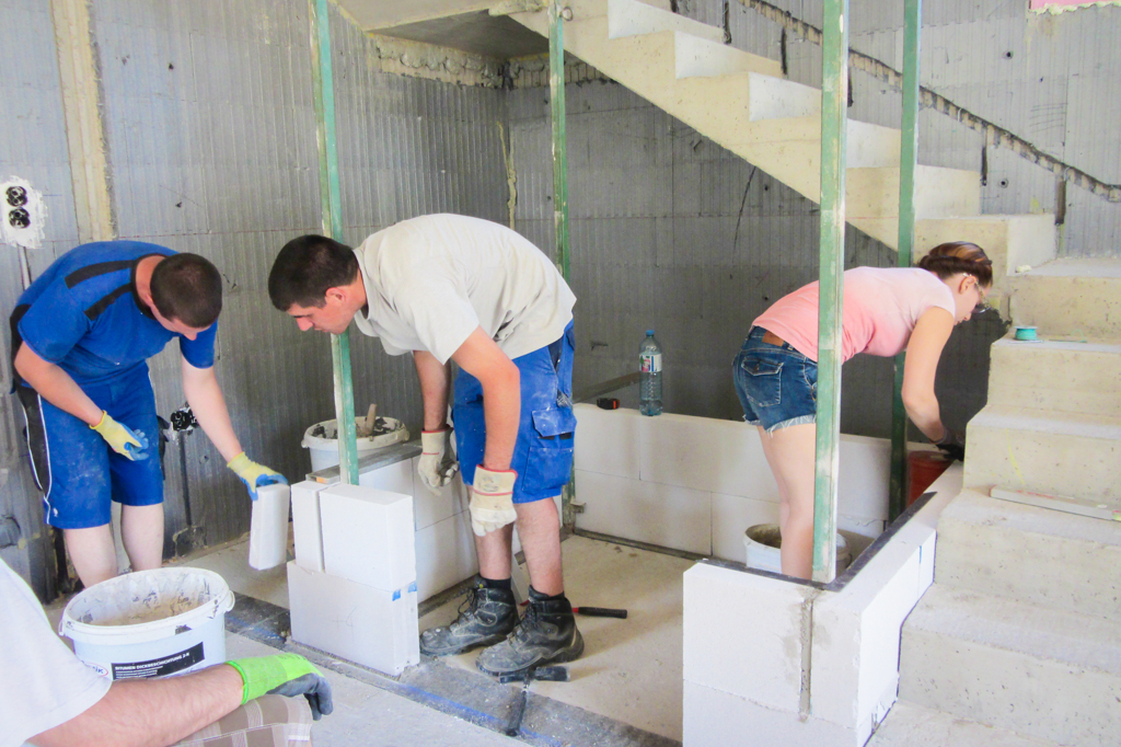 Tatkräftige Unterstützung